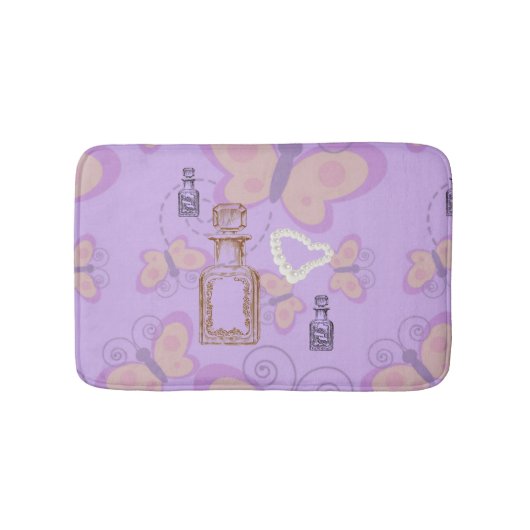 Butterflies Apothecary&Pearl Hoorst Small Bath Mat (Voorkant)