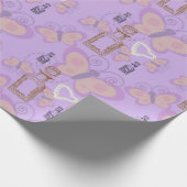 Butterflies Apothecary & PearlHearts Wrapping Pape Cadeaupapier (Hoek)