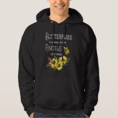 Butterflies Appear When Angels Are Near Butterfly Hoodie (Voorkant)