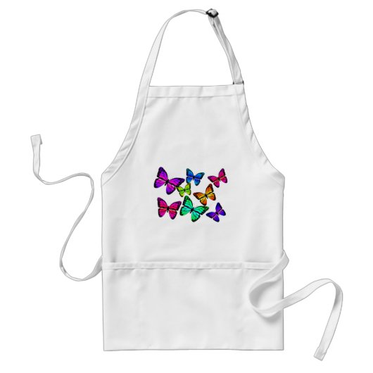 Butterflies Apron Standaard Schort (Voorkant)