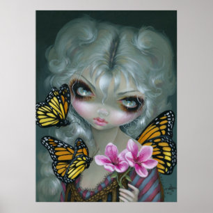 Butterflies ART PRINT gothic rococo fae