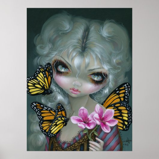 Butterflies ART PRINT gothic rococo fae (Voorkant)