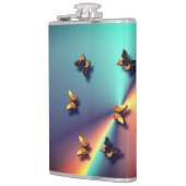 Butterflies Background Banner Heupfles (Links)