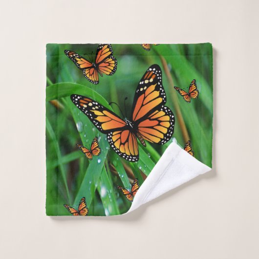 Butterflies Bad Handdoek (Wasdoekje)