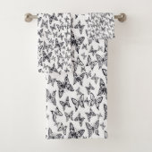 Butterflies Bad Handdoek (Insitu)