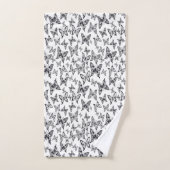 Butterflies Bad Handdoek (Handdoek)