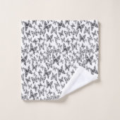 Butterflies Bad Handdoek (Wasdoekje)