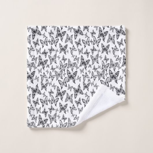 Butterflies Bad Handdoek (Wasdoekje)