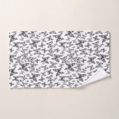Butterflies Bad Handdoek (Handdoek)