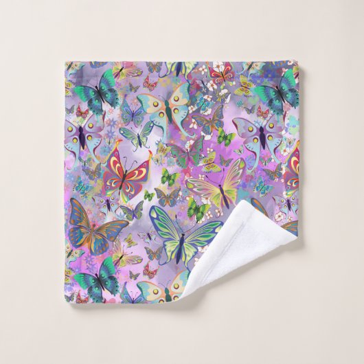 Butterflies Bad Handdoek (Wasdoekje)