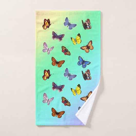 Butterflies Bad Handdoek (Handdoek)