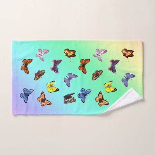 Butterflies Bad Handdoek (Handdoek)