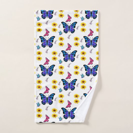 Butterflies Bad Handdoek (Handdoek)