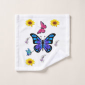 Butterflies Bad Handdoek (Wasdoekje)