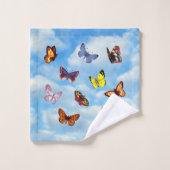Butterflies Bad Handdoek (Wasdoekje)