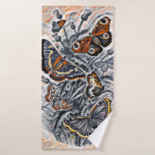 Butterflies Badhanddoek