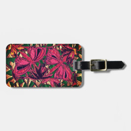 Butterflies Bagagelabel