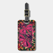 Butterflies Bagagelabel (Voorkant verticaal)