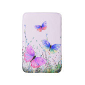 Butterflies Bath Mat (Voorkant Verticaal)