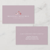 Butterflies Beauty Eyelashes Salon Visitekaartje (Voorkant / Achterkant)