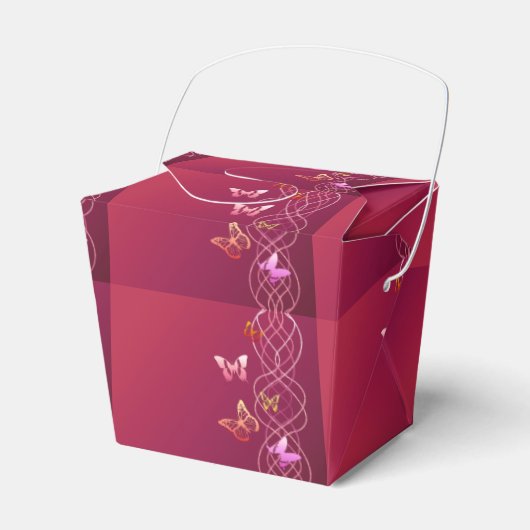 Butterflies Bedankdoosjes (Voorkant Zijde)
