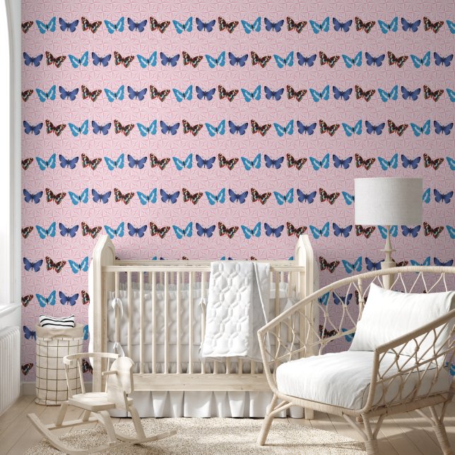 Butterflies Behang (Kinderen)