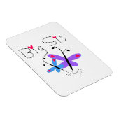 Butterflies Big Sis Gifts Magneet (Rechterzijde)