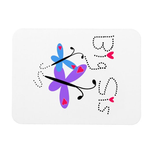 Butterflies Big Sis Gifts Magneet (Horizontaal)