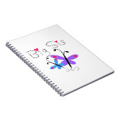 Butterflies Big Sis Gifts Notitieboek (Rechterzijde)