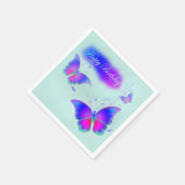 Butterflies Birthday Servet (Hoek)