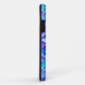 Butterflies, blauw, turquoise, lavender Case-Mate iPhone case (Achterkant/rechts)