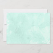 Butterflies Bridal Shower Invitations Kaart (Achterkant)