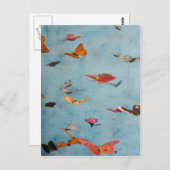 Butterflies Briefkaart (Voorkant / Achterkant)