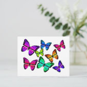 Butterflies Briefkaart (Staand voorkant)