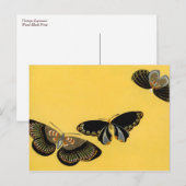  Butterflies Briefkaart (Voorkant / Achterkant)