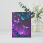 Butterflies Briefkaart (Staand voorkant)