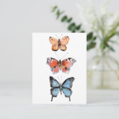 Butterflies Briefkaart (Staand voorkant)