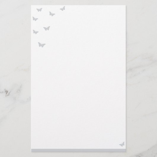 Butterflies Briefpapier (Voorkant)