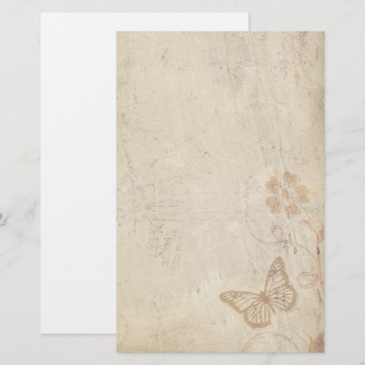  Butterflies Briefpapier (Voorkant / Achterkant)