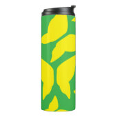 Butterflies Bright Bold Eclectic Kitchen Thermosbeker (Gedraaid links)