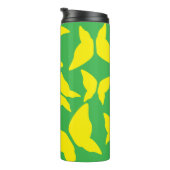 Butterflies Bright Bold Eclectic Kitchen Thermosbeker (Geroteerd rechts)