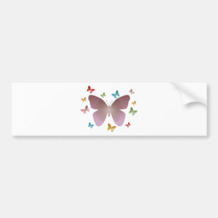 Butterflies Bumpersticker