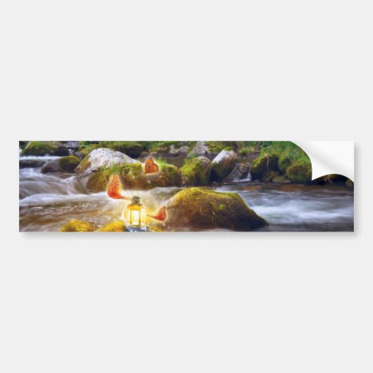Butterflies Bumpersticker (Voorkant)