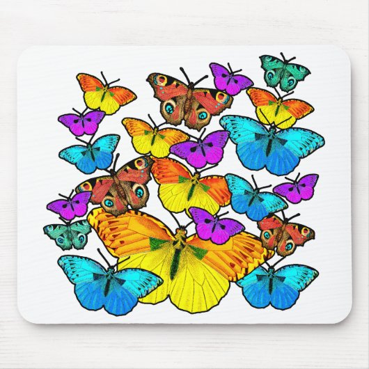 Butterflies. Butterflies. Muismat (Voorkant)