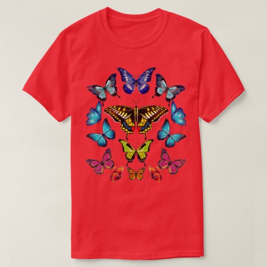 Butterflies Butterfly T-shirt (Design voorkant)