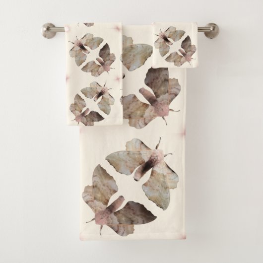 Butterflies-ByRino Bad Handdoek (Insitu)