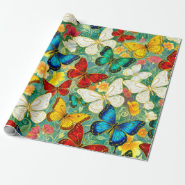 Butterflies Cadeaupapier