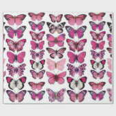Butterflies Cadeaupapier (Vlak)
