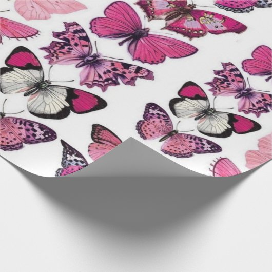 Butterflies Cadeaupapier (Hoek)
