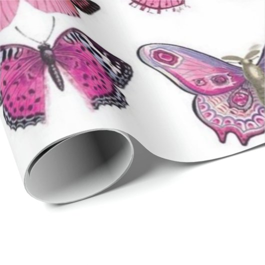 Butterflies Cadeaupapier (Rol Hoek)